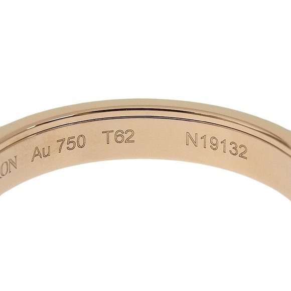 Boucheron Cattle Ring classic ring K18 Pink Gold #9.5(US Size) 5.0g mens - Picture 2 of 6